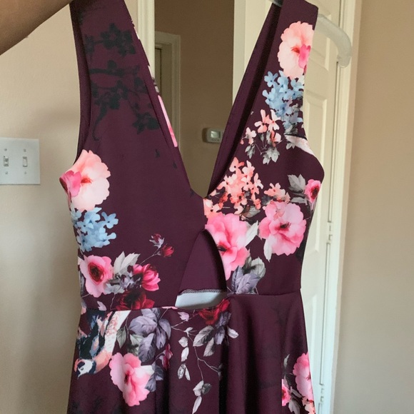 Asos watercolor skater dress - Picture 5 of 9